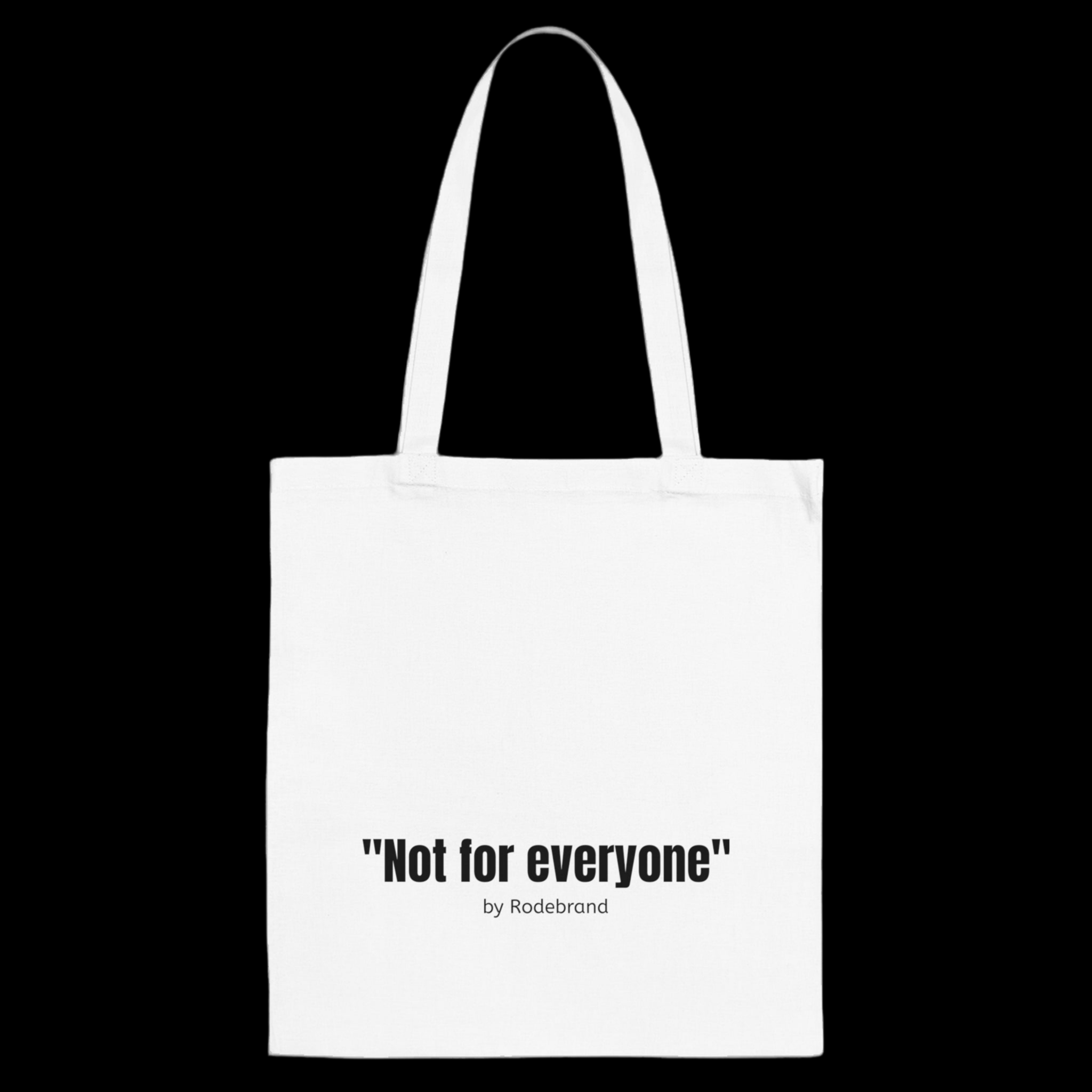Not for Everyone Tote Bag, Reusable Shopping Bag, Eco-Friendly Tote, Gift for Her, Funny Daily Bag, Unique Carryall