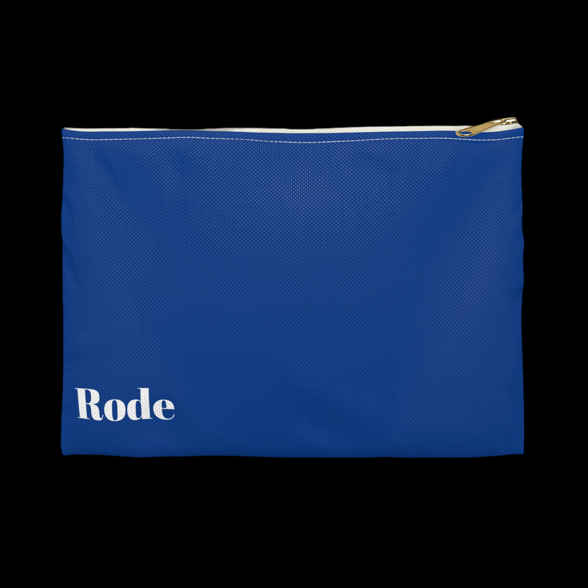 Personalized Blue Accessory Pouch, Makeup Bag, Travel Organizer, Gift for Her, Custom Storage, Stylish Zipper Pouch